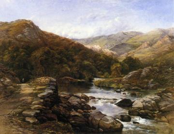 Over The Hills And Far Away Artwork by Thomas Creswick