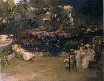 My Garden in Morocco Artwork by Sir John Lavery