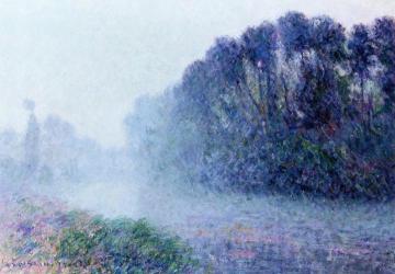 Fog on the Eure Artwork by Gustave Loiseau