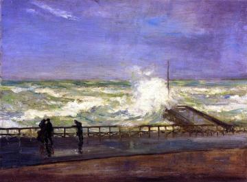 Stormy Day, Brighton Artwork by Jacques Emile Blanche