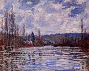 The Flood of the Seine at Vetheuil Artwork by Claude Oscar Monet