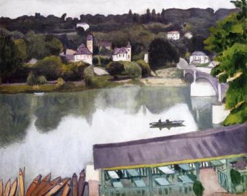 The Marne at Chenneviere Artwork by Albert Marquet