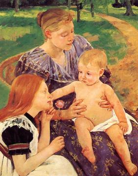 The Family Artwork by Mary Cassatt