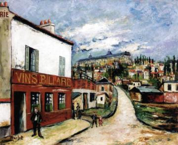 Montmartre Artwork by Elisée Maclet