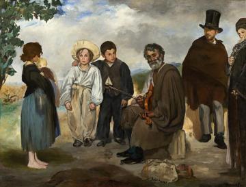 The Old Musician Artwork by Edouard Manet