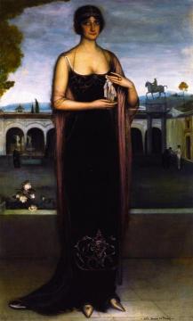 Adela Carbone, La Tanagra Artwork by Julio Romero de Torres