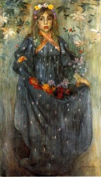 Autumn Flowers Artwork by Lovis Corinth