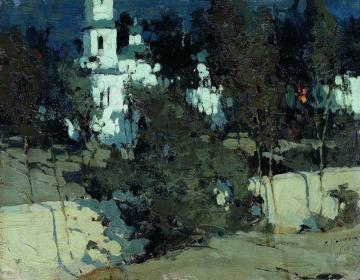 Moonlit Night Artwork by Stepan Kolesnikov