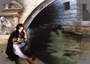The Bridge of Sighs, Venice Artwork by Ralph Wormsley Curtis