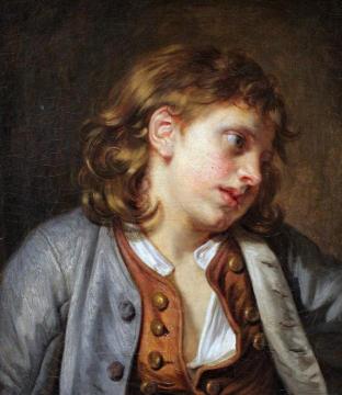 A Young Peasant Boy Artwork by Jean-Baptiste Greuze