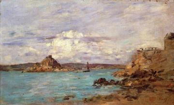 Douarnenez: The Bay (study) Artwork by Eugène-Louis Boudin