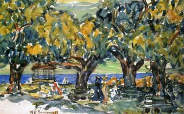 Salem, Massachusetts Artwork by Maurice Prendergast
