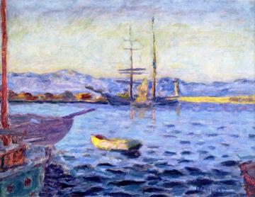The Port of Saint-Tropez Artwork by Pierre Bonnard
