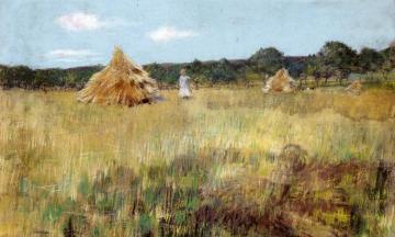 Grain Field, Shinnecock Hills Artwork by William Merritt Chase