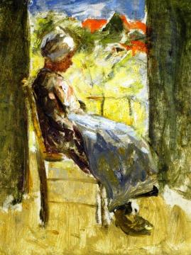 Resting in the Shade Artwork by Robert Gemmell Hutchison
