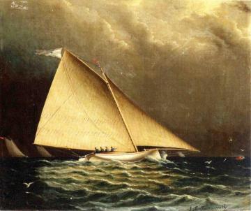 Sandbaggers Racing Artwork by James E. Buttersworth