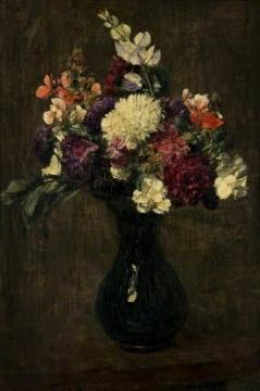 A Mixed Bunch Artwork by Henri Fantin-Latour