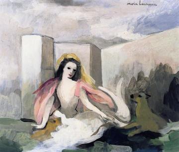Siren with Animal Artwork by Marie Laurencin