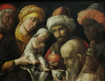 Adoration of the Magi Artwork by Andrea Mantegna