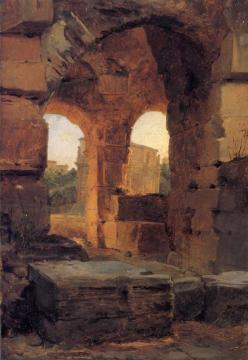 Arches of the Colosseum Artwork by Achille-Etna Michallon