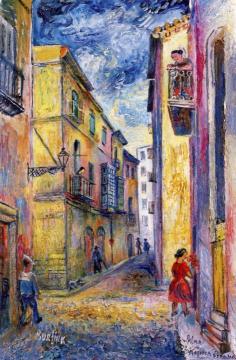 Palma Majorca, Spain Artwork by David Davidovich Burliuk