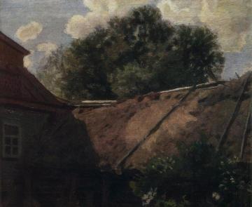 Zvenigorod. The Rybakov House Artwork by Nikolai Krymov