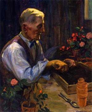 The English Gardener Artwork by Jean Mannheim