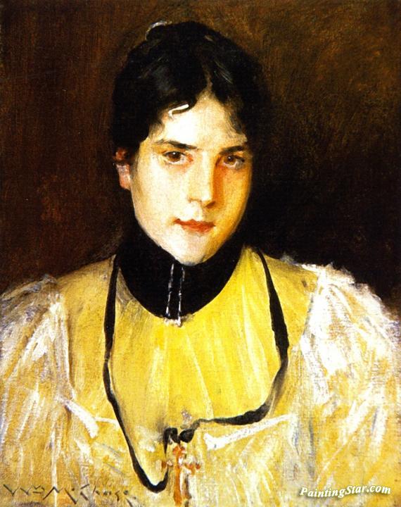 Mrs Chase Artwork by William Merritt Chase