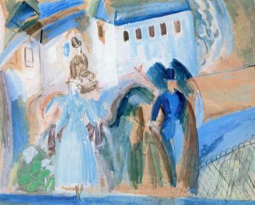 A  Walk in the Woods Artwork by Raoul Dufy