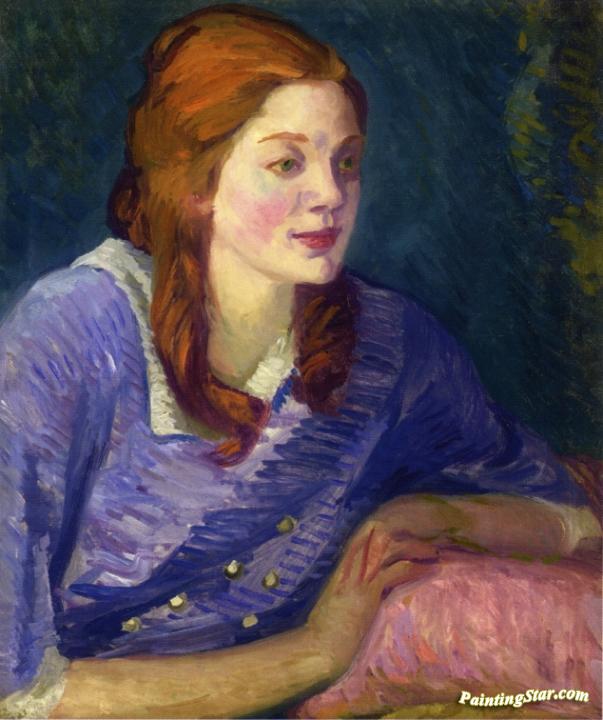 Carol With Red Curls Artwork by John Sloan