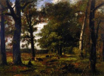 Contemplation Artwork by Charles Henry Miller