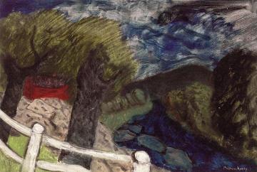 The Blue Brook, Vermont Artwork by Milton Avery