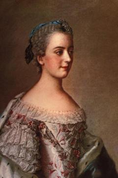Portrait of Isabella of Parma Artwork by Jean Etienne Liotard