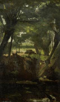 Forest View Artwork by George Heidrik Breitner