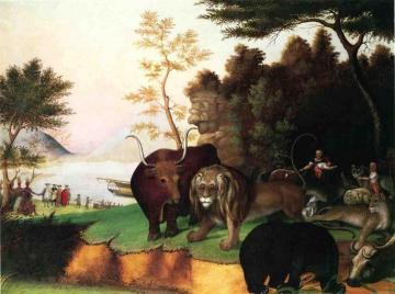The Peaceble Kingdom Artwork by Edward Hicks