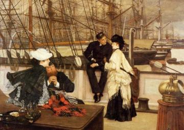 The Captain and the Mate Artwork by James Tissot