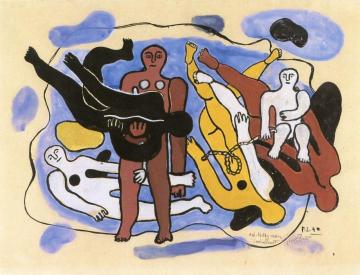 Divers Artwork by Fernand Léger