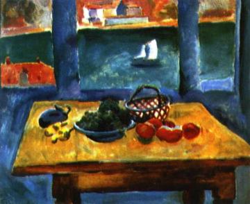 Window in Balaklava, Crimea Artwork by Pyotr Konchalovsky