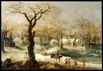 Winter_Landscape Artwork by Joos de Momper