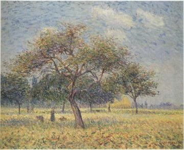 Apple Trees in October Artwork by Gustave Loiseau