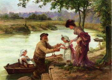 Dainty Fares Artwork by Frederick Morgan