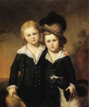 Thomas And Henry Sergeant Artwork by Charles Willson Peale