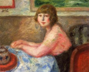 The Pink Shirt Artwork by Georges D'espagnat