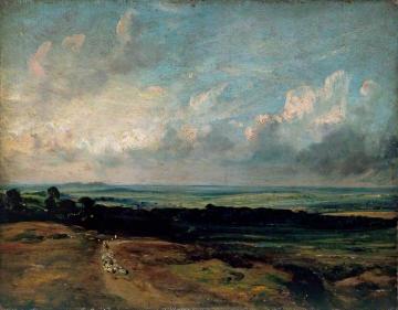 Hampstead Heath, Harrow in the Distance Artwork by John Constable