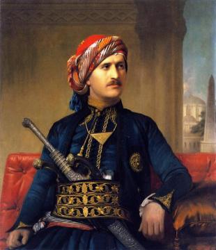 Armenian In Old Style Of Turkish Costume Artwork by Edward Ludlow Mooney