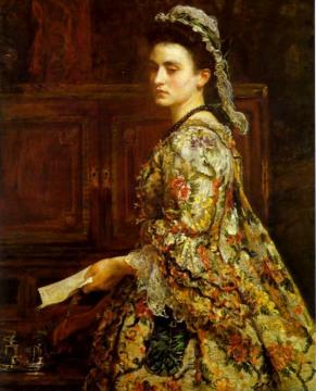 Vanessa Artwork by Sir John Everett Millais