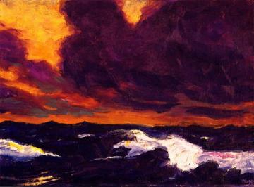 The Sea B Artwork by Emil Nolde