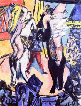 Tabarin Artwork by Max Beckmann