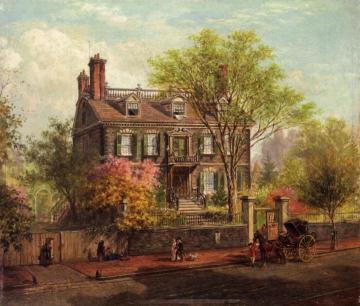 The John Hancock House Artwork by Edward Lamson Henry