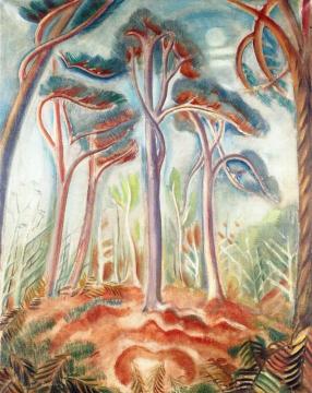 The Bois De Clamart Artwork by Andre Masson